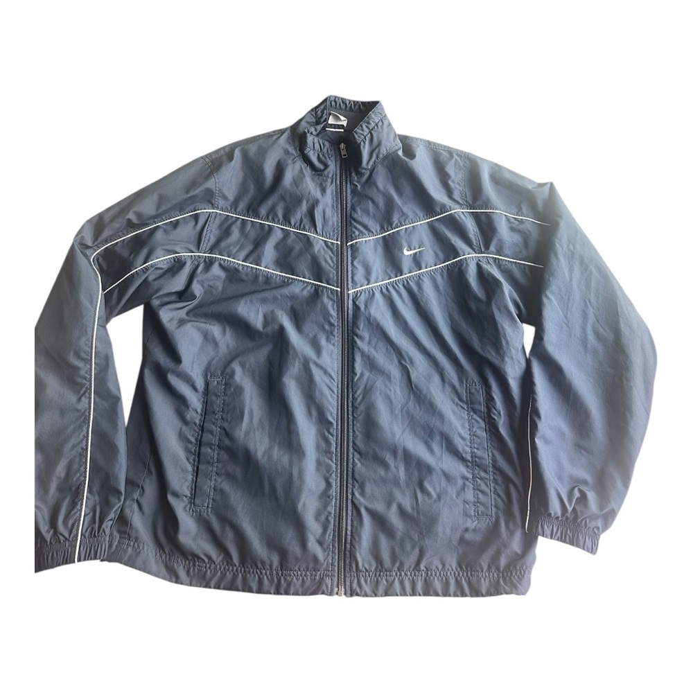 Nike Classic Men's Navy Windbreaker Jacket Size XL